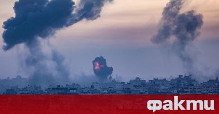 Израелската авиация бомбардира позициите на радикални организации в ивицата Газа
