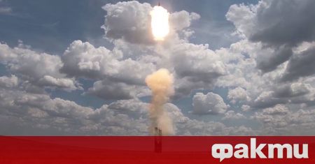 На полигона Капустин Яр най новият зенитно ракетен комплекс С 500 е извършил