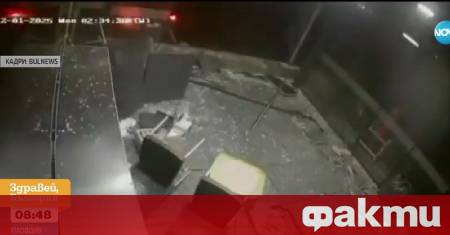 Кола прелетя през бариера на паркинг вряза се в закусвалня