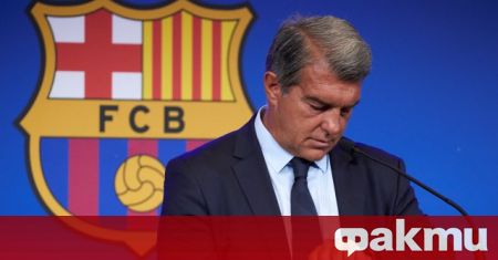 Президентът на Барселона Жоан Лапорта изпаднал в неистов бяс на