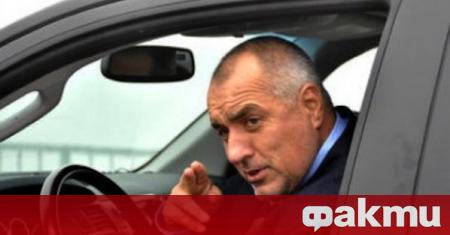 НСО вози премиера Бойко Борисов на джипка без Гражданска отговорност
