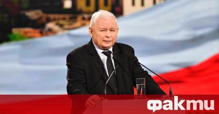 Лидерът на най голямата партия в Полша Ярослав Качински влиза