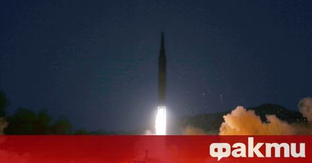 Северна Корея извърши ново ракетно изпитание предадоха световните агенции Предполага се