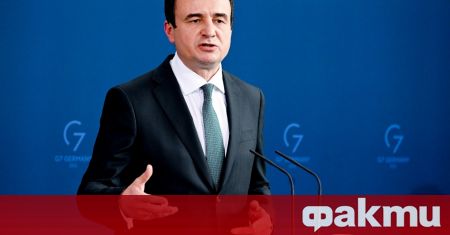 Косовският премиер Албин Курти започна кампания за пререгистрацията на автомобилите
