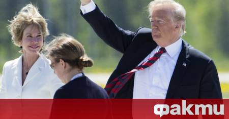 Президентът на САЩ Тръмп и министър председателката на Италия Мелони