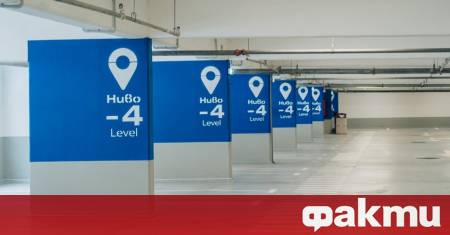 Малко над 1 година продължи реновирането на многоетажния покрит паркинг