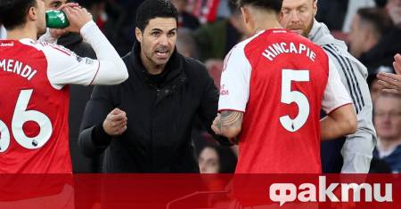 Арсенал не успя да победи последния в класирането Уулвърхамптън в