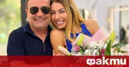 Годеницата на актьора Димитър Рачков Виктория Кузманова наскоро спечели Черешката