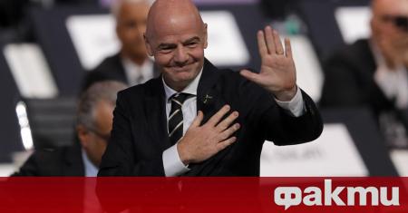 Президентът на ФИФА Джани Инфантино изпрати съболезнователно писмо до Българския