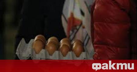 Яйца и домати хвърляха по сградата на министерството на отбраната