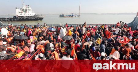 Властите на Бангладеш изпратиха над 1400 бежанци рохинги на отдалечен