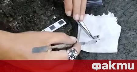 По време на разкопки в западната част на некропола на