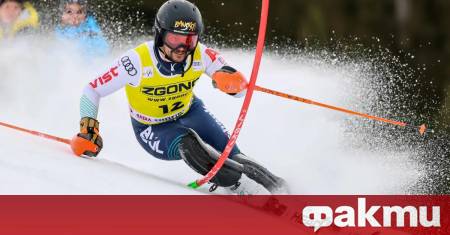 Най добрият български алпийски скиор Алберт Попов отпадна още в