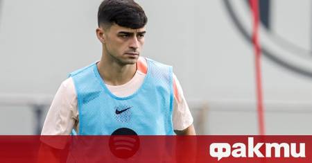 Барселона получи отлични новини – талантливият полузащитник Педри се завърна