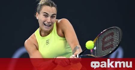 Световната номер 1 в женския тенис Арина Сабаленка даде заявка