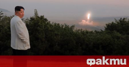 Южна Корея съобщи, че Северна Корея е изстреляла балистична ракета