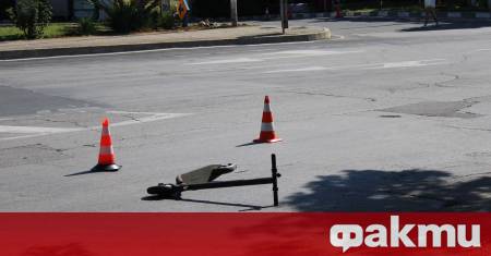 Пореден инцидент с електрическа тротинетка завърши трагично в София 22 годишен