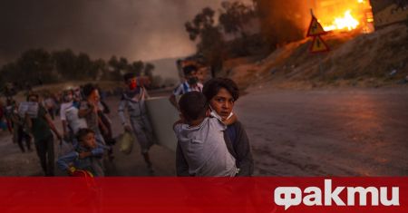 Дете е загинало при пожар в бежански лагер край град