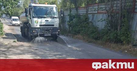 Столичната община реагира своевременно след възникналия пожар днес в район