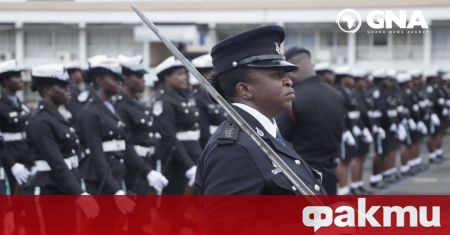 Полицейската служба на Гана проведе изцяло женски парад за кулминацията