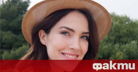 Младата актриса от сериала на БНТ Вина Кристина Верославова сподели