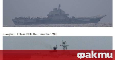 Министерството на националната отбрана на Тайван съобщи в сряда че