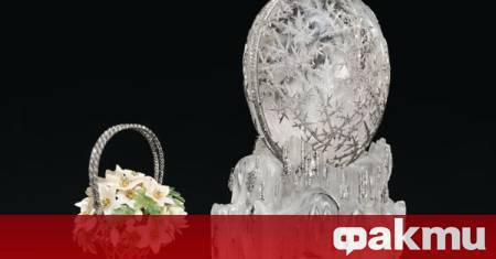 Зимното яйце на Фаберже постави нов световен рекорд след като