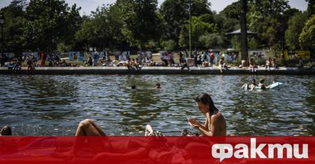 Горещата вълна която е обхванала Европа в момента е само
