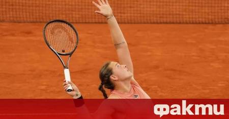 Най добрата българска тенисистка Виктория Томова загуби с 2 6 2 6 от