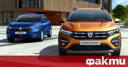 Dacia публикува първите официални снимки на следващото поколение Logan Sandero