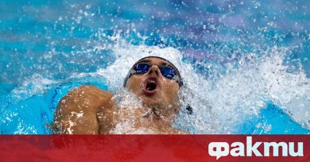 Томас Чекон спечели златното отличие на Световното първенство по плуване