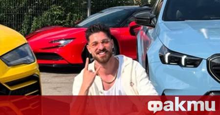 мрах Стораро се похвали с чисто нов мощен Мерцедес докато