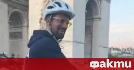 Сръбският тенисист Новак Джокович заяви че карането на велосипед из