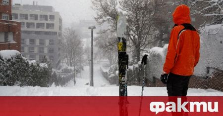 Снежна буря наречена Филомена се разрази над испанската столица Мадрид