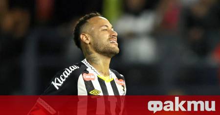 Звездата на Сантос Неймар поднови тренировки след като претърпя операция