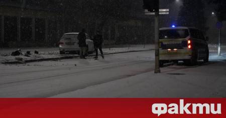 Обилен снеговалеж на територията на почти цялата област Монтана Заради