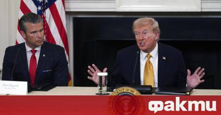 Американският министър на отбраната Пийт Хегсет съобщи че въоръжените сили