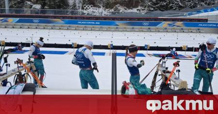 Биатлонистите ни тренират на олимпийското трасе ден преди официалното откриване