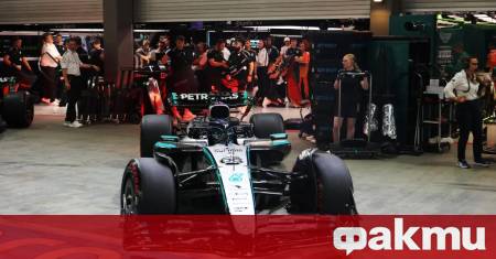 Пилотът на Мерцедес Джордж Ръсел спечели третата свободна тренировка за