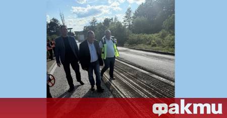 Министърът на регионалното развитие и благоустройството Иван Иванов провери дейностите