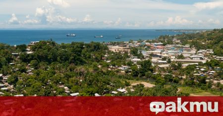 Забраната за чуждестранни военни кораби да акостират на Соломоновите острови