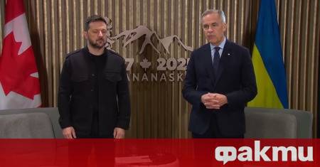 Канадският премиер Карни ще разговаря със Зеленски след срещата в Женева