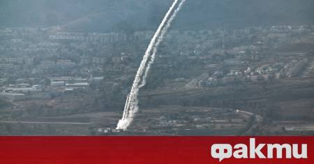Израелската армия съобщи че е прехванала ракета изстреляна от територията