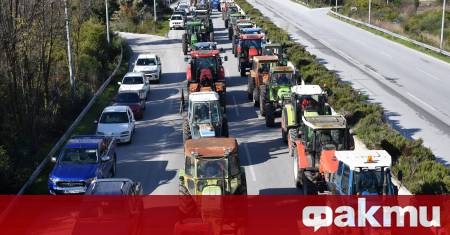 Гръцки фермери влязоха в сблъсъци с полицията по време на