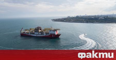 Сондажният кораб Фатих откри няколко газови находища в Черно море
