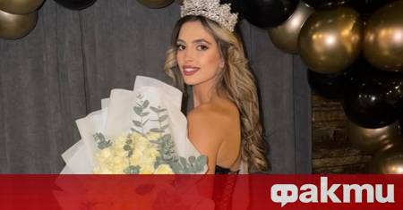 Само седмица след като спечели титлата Мис България Симона Бакърджиева