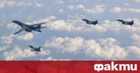 Северна Корея остро разкритикува разполагането на американски стратегически бомбардировачи B 1B