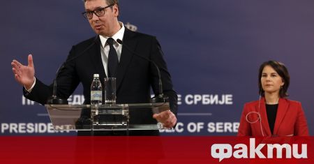 Държавният глава на Сърбия Александър Вучич днес ще разговаря с