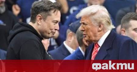 Американският президент Доналд Тръмп официално поздрави предприемача Илон Мъск за