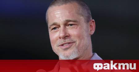 Брад Пит който през последните дни промотира филма си F1